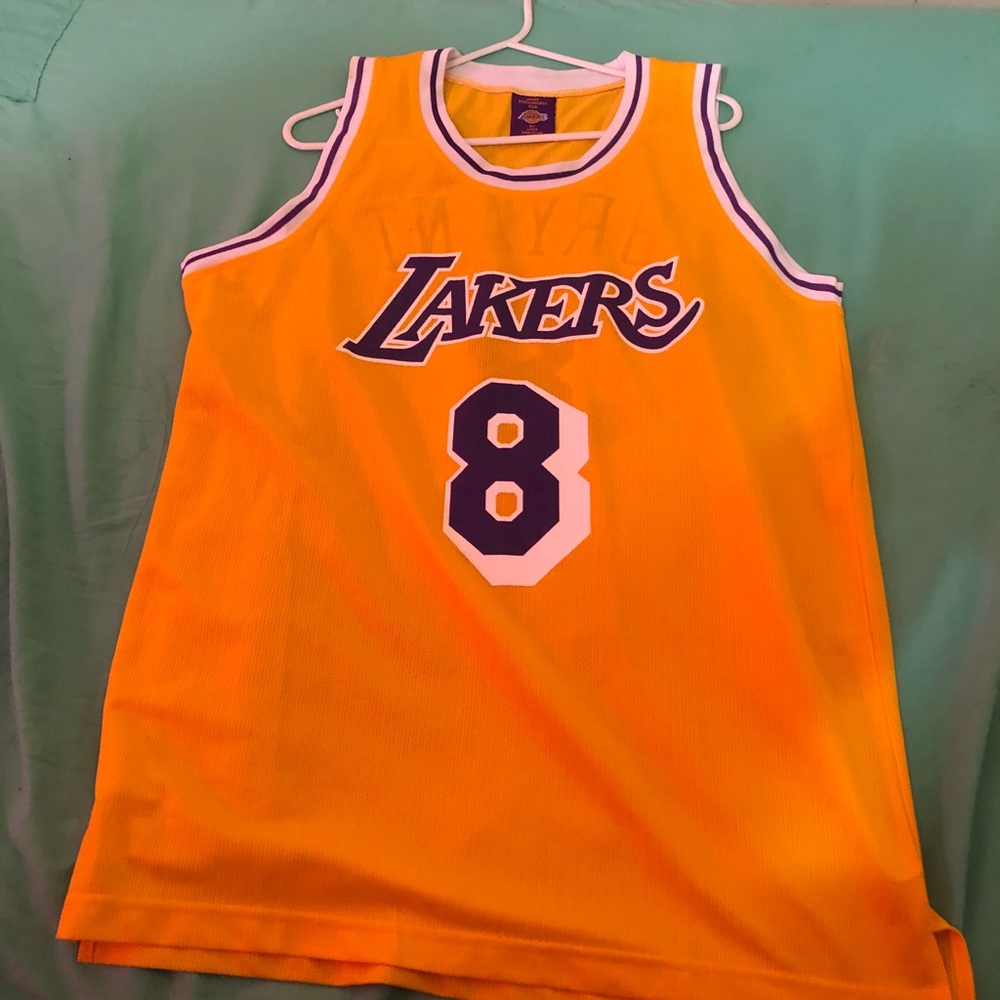 Los Angeles Lakers 8 Kobe Bryant Basketball Jersey